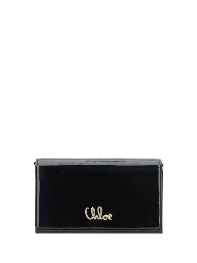 Chloé Women Iconic Clutch Bag In Black