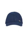Chloé Iconic Logo Denim Cap In Blue