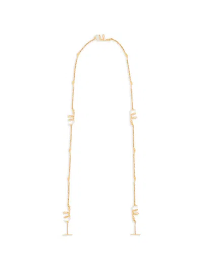 Chloé Iconic Eyewear Chain In Gold