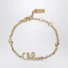 Chloé Iconic Gold Bracelet In Gold
