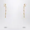 Chloé Iconic Dangling Earrings For Pierced Ears In Gold