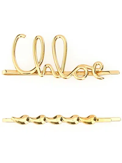 CHLOÉ ICONIC HAIR CLIPS