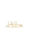 Chloé Small Iconic Signature Belt In Nude