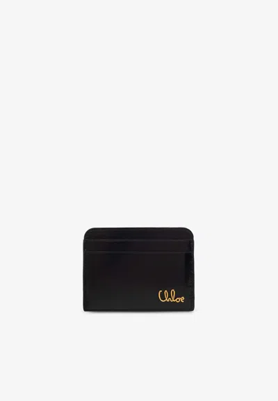 CHLOÉ ICONIC LOGO CARDHOLDER
