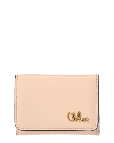 Chloé Iconic Mini Leather Trifold Wallet
