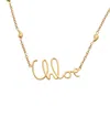 Chloé C Choker In Gold