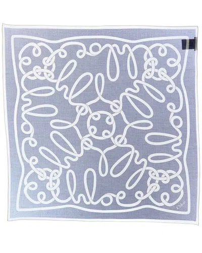 Chloé Chloe Iconic Print Silk-blend Scarf