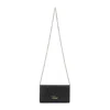 Chloé Compact Black Buffalo Leather Shoulder Bag