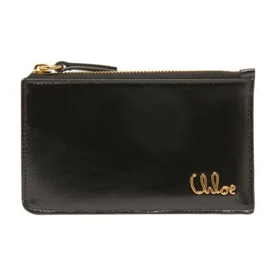 Chloé Iconic Wallet In Black