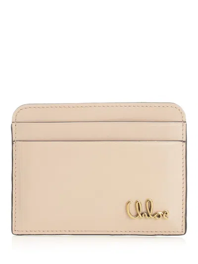 Chloé Iconic Wallets Beige