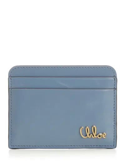 Chloé Iconic Wallets Blue