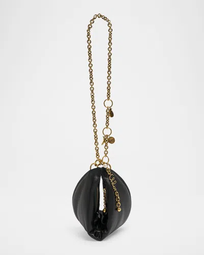 Chloé Icons Half Moon Shoulder Bag In Lambskin