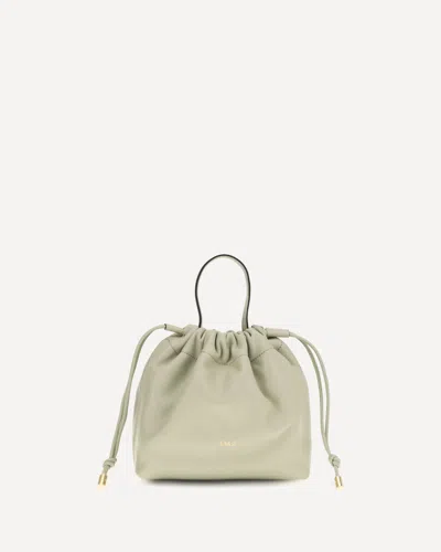 Chloé Icons Leather Chain Shoulder Bag In Green