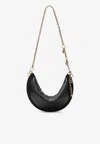 Chloé Icons Crescent Chain Shoulder Bag In Black