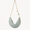 Chloé Icons Shoulder Bag In Soft Leather Green Size Onesize 100% Lambskin
