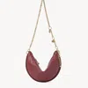 Chloé Icons Shoulder Bag In Soft Leather Red Size Onesize 100% Lambskin