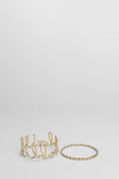 Chloé Chloe Icon Bracelet Women In Vintage Gold