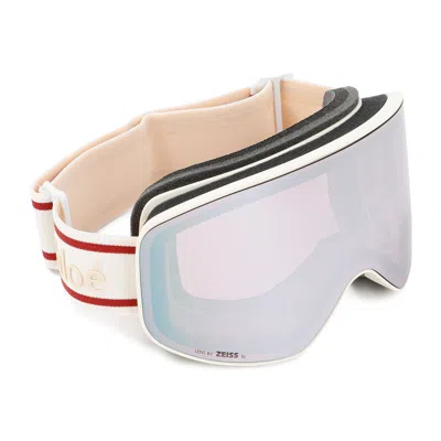 Chloé Injectate White Violet Sunglasses