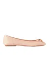 Chloé Iris Leather Ballerina Flats In Multi