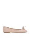 Chloé Woman Ballet Flats Blush Size 8 Leather In Pink