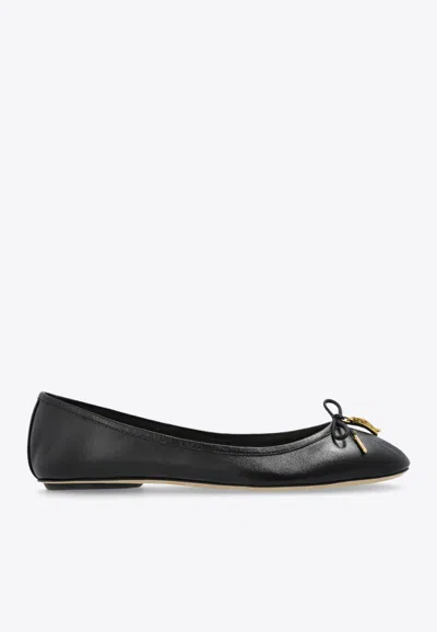 CHLOÉ IRIS LEATHER BALLET FLATS