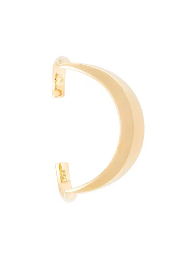 Chloé 'isalis' Curved Cuff In Gold