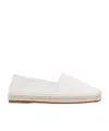 Chloé Pary Leather Espadrilles In White