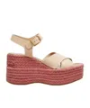 Chloé Isla Espadrille Wedges In Multi