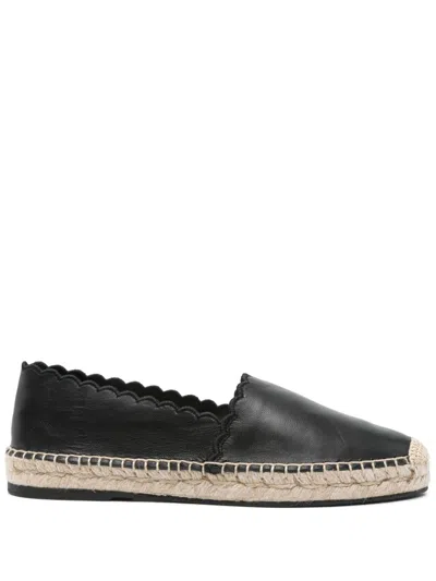 Chloé Isla Espadrilles In Black