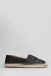 Chloé Black Pary Espadrilles In Black