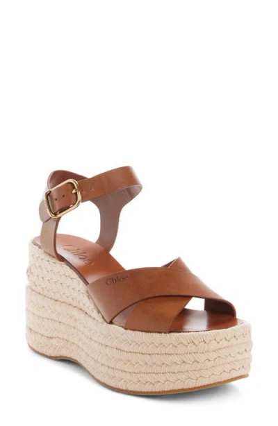 Chloé Isla Platform Espadrille Sandal