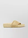 Chloé Chloe Women Cream Isla Slippers In Multi