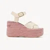 Chloé Isla Espadrille Wedges
