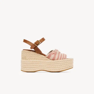 Chloé Isla Wedge Espadrille In Multi