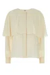 CHLOÉ IVORY GEORGETTE SHIRT