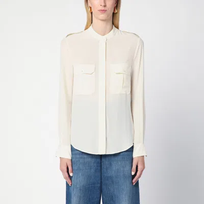 Chloé Ivory Silk Blouse In Neutral