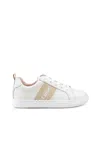 CHLOÉ IVORY SNEAKERS FOR GIRL WITH LOGO