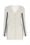 Chloé Chloe Ivory Wool Cardigan