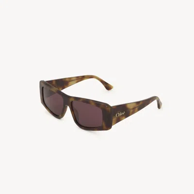 Chloé Izia Sunglasses Brown Size Onesize