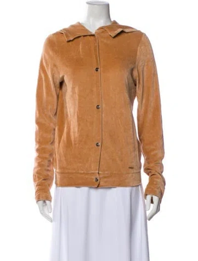 Pre-owned Chloé Jacket In Brown