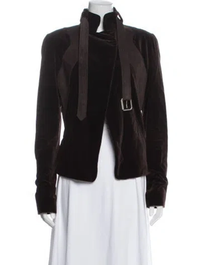 Pre-owned Chloé Jacket In Brown