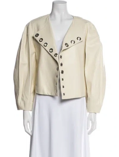 Pre-owned Chloé Jacket In Neutral
