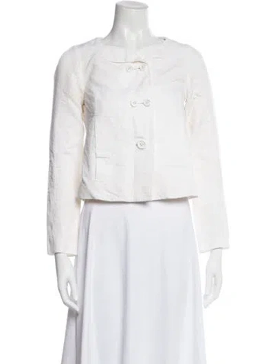 Pre-owned Chloé Jacket In Neutral