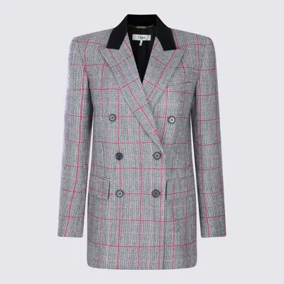 CHLOÉ JACKETS BLACK - WHITE 1