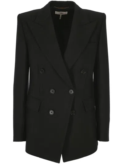 Chloé Jackets In Black