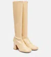 Chloé Knee-high Block-heel Boots In Multi