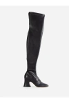 Chloé 80mm Janis Stretch-leather Square-toe Boots