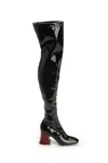 Chloé Janis Patent Leather Over-the-knee Boots