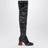 Chloé Janis Over-the-knee Boots In Black In Black