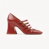 Chloé 80mm Patent Leather Pumps